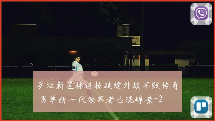 乒坛新星林诗栋延续外战不败传奇 男单新一代领军者已现峥嵘